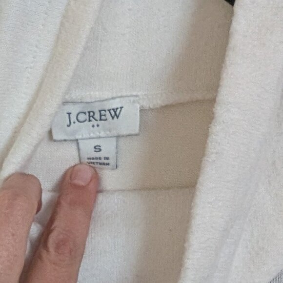 White Funnel Neck Sweater - Picture 2 of 3